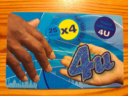 Prepaid Phonecard Sweden, 4U - Sweden