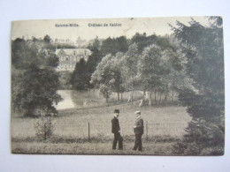 Cpa Hamme-Mille Château De Valduc Edit J. Detry-Socquet Circulée 1909 (705) - Beauvechain