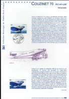 AW10-12 France Document De La Poste Avec Timbre N° PA 64     A Saisir !!! - Documenten Van De Post