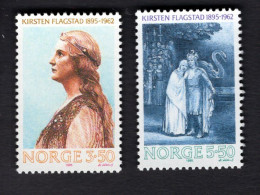 2051662574 1995  SCOTT 1099 1100 (XX)  POSTFRIS  MINT NEVER HINGED - KIRSTEN FLAGSTAD - OPERA SINGER - Unused Stamps