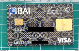 ANGOLA CREDIT CARD BAI - Krediet Kaarten (vervaldatum Min. 10 Jaar)