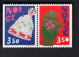 2051664065 1995  SCOTT 1113 1114 (XX)  POSTFRIS  MINT NEVER HINGED - CHRISTMAS - Unused Stamps