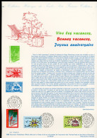 AW10-18 France Document De La Poste Avec Timbre N° 3241 à 3243     A Saisir !!! - Documenten Van De Post