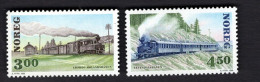 2051671439 1996  SCOTT 1122 1123 (XX)  POSTFRIS  MINT NEVER HINGED - RAILWAYS CENTENNIALS - TRAINS - Unused Stamps