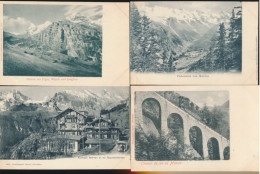 MÜRREN      4  KARTEN      LOOK SCANS - Mürren