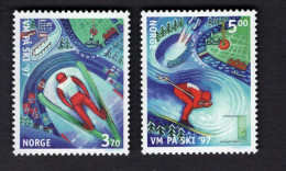 2051678678 1997  SCOTT 1153 1154 (XX)  POSTFRIS  MINT NEVER HINGED - WORLD NORDIC SKIING CHAMPIONSHIPS - TRONDHEIM - Ongebruikt