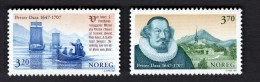 2051685293 1997  SCOTT 1176 1177 (XX)  POSTFRIS  MINT NEVER HINGED - PETTER DASS - POET - PRIEST - Unused Stamps