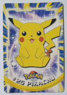 CARTE POKEMON # 25 PIKACHU TOPPS TV ANIMATION - Other & Unclassified