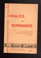 ANNALES DE NORMANDIE 1966 Criminalité Baillage De Falaise Jeux Traditionnels - Normandië