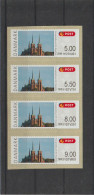 Denmark 2009 ATM Frimærkeforum Roskilde Four ATM In Set MNH/**. Postal Weight Approx. 0,09 Kg. Please Read Sales Conditi - Vignette [ATM]