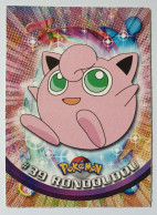 CARTE POKEMON # 39 RONDOUDOU TOPPS TV ANIMATION ÉDITION FR - Other & Unclassified