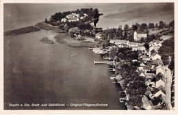 Teupitz A.See - Stadt Mit Schloßinsel Gel.1935 - Teupitz
