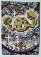 CARTE POKEMON # 74 RACAILLOU TOPPS TV ANIMATION ÉDITION FR - Other & Unclassified