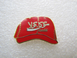 PIN'S   CASQUETTE  COCA COLA  Email De Synthèse - Coca-Cola