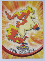 CARTE POKEMON # 78 GALOPA TOPPS TV ANIMATION ÉDITION FR - Other & Unclassified