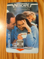 Phonecard Mexico - Nescafé, Coffee - Mexique