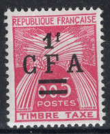 REUNION Timbre-Taxe N°45** Neuf Sans Charnière TB Cote : 4€00 - Strafport