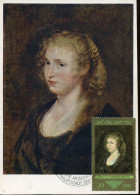 X1420 Germany Ddr, Maximum Card 1976, Painting Of P.p. Rubens, A Woman, Mi-1894 - Cartoline Maximum