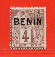 REF098 > BENIN > N° 3 * * > Neuf Luxe Dos Visible -- MNH * * - Nuovi