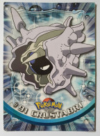 CARTE POKEMON # 91 CRUSTABRI TOPPS TV ANIMATION ÉDITION FR - Other & Unclassified