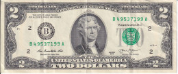 BILLETE DE ESTADOS UNIDOS DE 2 DOLLARS DEL AÑO 2003 LETRA B - NEW YORK  (BANK NOTE) - Federal Reserve (1928-...)