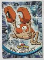 CARTE POKEMON # 98 KRABBY TOPPS TV ANIMATION ÉDITION FR (1) - Other & Unclassified