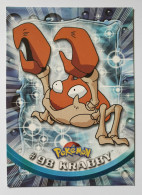 CARTE POKEMON # 98 KRABBY TOPPS TV ANIMATION ÉDITION FR (2) - Other & Unclassified