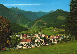 MARIAZELL, STYRIA, ARCHITECTURE, CHURCH, TOWER, MOUNTAIN, AUSTRIA, POSTCARD - Mariazell