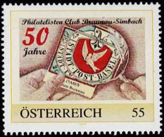 PM 50 Jahre Philatelisten Club Braunau - Simbach Ex Bogen Nr. 8015572  Postfrisch - Persoonlijke Postzegels