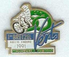 @@ Moto Rallye Enduro 1991 1er Bretzel Vert Moto Club Du Rhin @@aut29 - Motorbikes