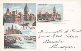 Canada - OTTAWA (ON) Houses Of Parliament - Eastern Block - Western Block - Hull - LITHO - Publ. The Toronto Lithographi - Ottawa