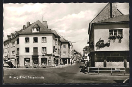 AK Bitburg /Eifel, Hauptstrasse, Ecke Borenweg  - Bitburg