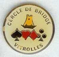 @@ Cartes Cercle De BRIDGE VITROLLES (13) @@je88b - Casinos