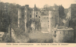 Luxembourg  Petite Suisse Luxembourgeoise Chateau De Beaufort - Muellerthal