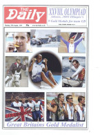 UK GLD MEALISTS ATHENS OLYMPICS 2002  PUBL BY C ROACH - Olympic Games