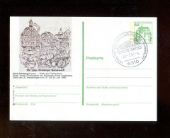 BUNDESREPUBLIK DEUTSCHLAND / 1980, Bildpostkarte Mit Bild "GRUENBERG" Und Bildgleichem Stempel (A2303) - Bildpostkarten - Gebraucht