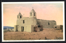 AK Pueblo Of Isleta, NM, The Old Church  - Other & Unclassified