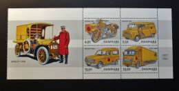 Denmark  - Danemark -  2002  -  Minr.1312-15 - Postaux , Moto, Fourgonnette, Camion -Transport  - Postfrisch - Unused Stamps