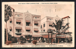 AK Miami Beach, FL, Admiral Hotel, 1020 Meridian Avenue  - Miami Beach