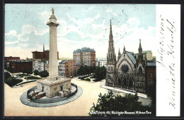 AK Baltimore, MD, Washington Monument, Mt. Vernon Place  - Baltimore