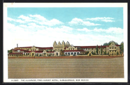 AK Albuquerque, NM, Tha Alvarado, Fred Harvey Hotel - Albuquerque