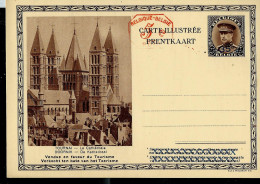 Carte Illustrée Neuve N° 24.22.M1. ( TOURNAI - DOORNIK - La Cathédrale ) - Postcards 1934-1951