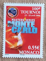 Monaco - YT N°2534 - Sport / Tennis / 100e Tournoi Masters Series à Monte Carlo - 2006 - Neuf - Neufs