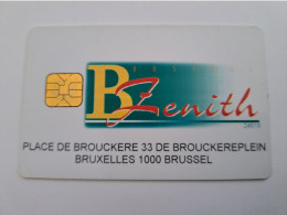 BELGIUM/ ZENITH/ PLACE DE BROUCKERE BRUSSEL / CHIPCARD   /USED CARD/          ** 16977** - Sonstige & Ohne Zuordnung