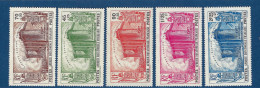 AEF - Afrique équatoriale Française - YT N° 72 à 76 * - Neuf Avec Charnière - 1939 - Unused Stamps