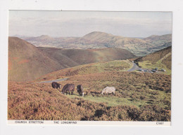 ENGLAND - Church Stretton The LongMynd Unused Postcard - Shropshire