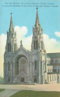 CANADA - La Nouvelle Basilique De Ste Anne De Beaupre - Quebec - Canada - Colorisé - Carte Postale - Ste. Anne De Beaupré