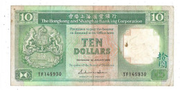 Billet   The Hongkong And Shanghai Banking Corporation TEN DOLLARS  ( TF145930 ) - Sonstige – Asien