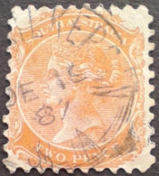 Australie Du Sud South Australia 1876 Victoria Dentelé Perf 10 Filigrane Couronne SA Watermark Crown SA Yvert 37 O Used - Usati