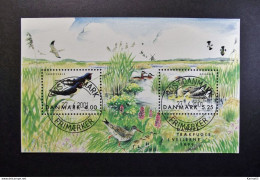 Danmark - Denemarken -  1999 -  BIRDS -  MInr.1227-28  - Block 12 - Obl. Frimaerker - Used Stamps
